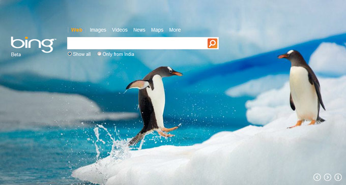 Bing Homepage