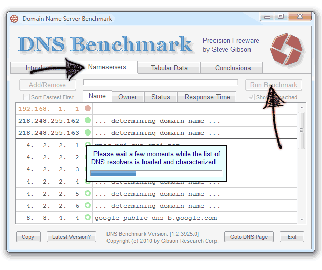 DNS Benchmark