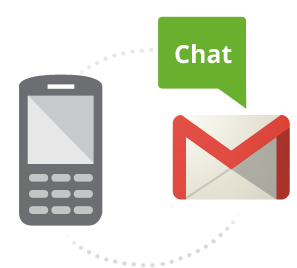 gmail-chat-over-sms